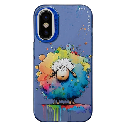 Animal Pattern Oil Painting Series PC + TPU Phone Case