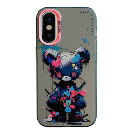 Animal Pattern Oil Painting Series PC + TPU Phone Case