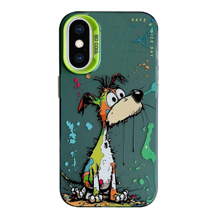 Animal Pattern Oil Painting Series PC + TPU Phone Case
