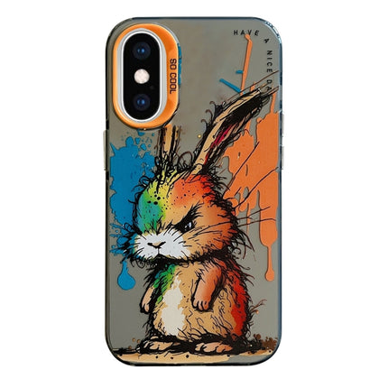 Animal Pattern Oil Painting Series PC + TPU Phone Case