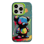 For iPhone 16 Pro Max / Colorful Bear