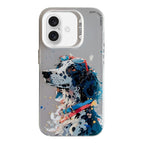 For iPhone 16 Plus / Spotted Dog
