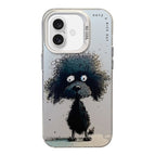 For iPhone 16 Plus / Black Dog