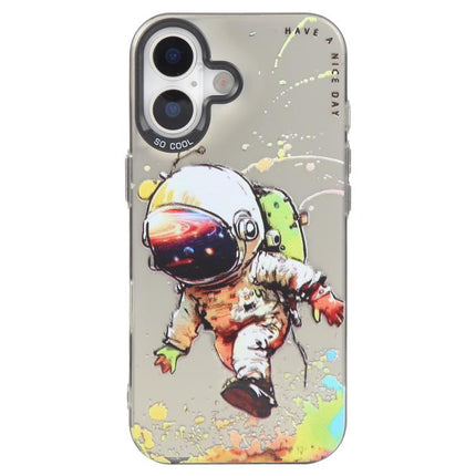 Animal Pattern Oil Painting Series PC + TPU Phone Case, For iPhone 17