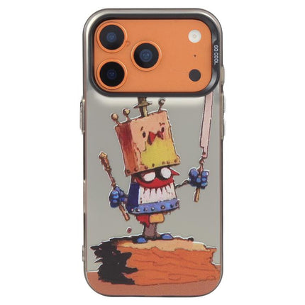 Animal Pattern Oil Painting Series PC + TPU Phone Case, For iPhone 17 Pro