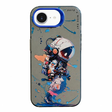 Animal Pattern Oil Painting Series PC + TPU Phone Case, For iPhone 17 Pro
