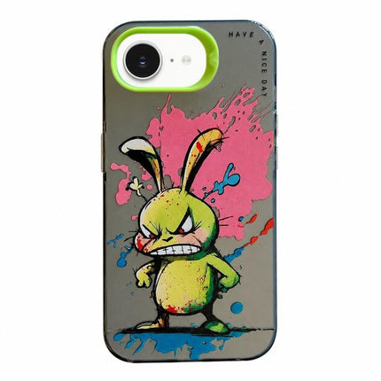 Animal Pattern Oil Painting Series PC + TPU Phone Case, For iPhone 7 / 8 / SE 2020