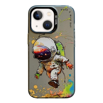 Animal Pattern Oil Painting Series PC + TPU Phone Case, For iPhone 13 mini