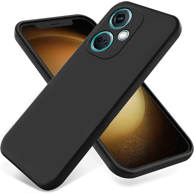 Solid Color Liquid Silicone Dropproof Full Coverage Phone Case, For OnePlus Nord CE 3, For OnePlus Nord N300