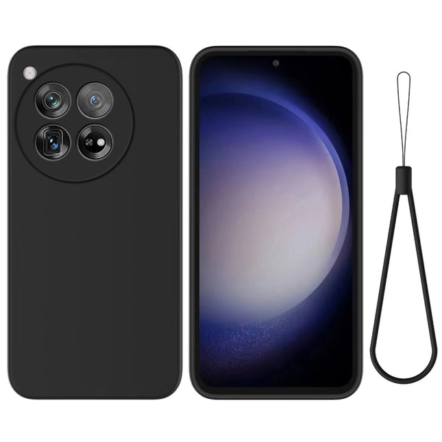 Solid Color Liquid Silicone Dropproof Full Coverage Phone Case, For OnePlus 12R / Ace 3 5G, For OnePlus 12, For OnePlus Nord 3 / Ace 2V, For OnePlus Nord CE 3, For OnePlus Nord N300