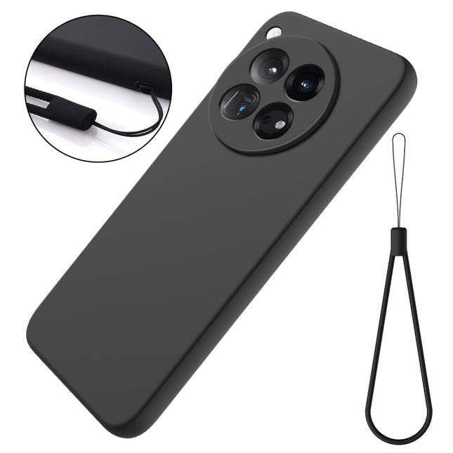 Solid Color Liquid Silicone Dropproof Full Coverage Phone Case, For OnePlus 12R / Ace 3 5G, For OnePlus 12, For OnePlus Nord 3 / Ace 2V, For OnePlus Nord CE 3, For OnePlus Nord N300