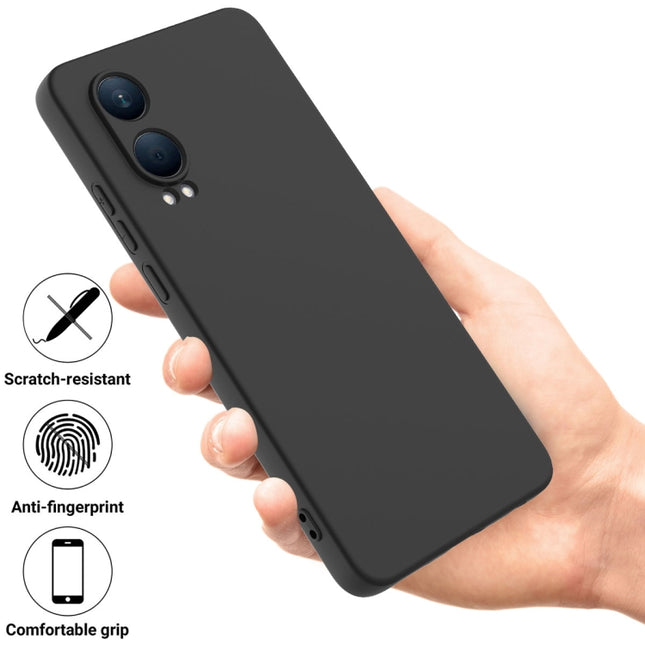 Solid Color Liquid Silicone Dropproof Full Coverage Phone Case, For OnePlus Nord CE4 Lite, For OnePlus Nord CE4, For OnePlus Nord N30 SE, For OnePlus 12R / Ace 3 5G, For OnePlus 12, For OnePlus Nord 3 / Ace 2V