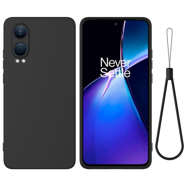 Solid Color Liquid Silicone Dropproof Full Coverage Phone Case, For OnePlus Nord CE4 Lite, For OnePlus Nord CE4, For OnePlus Nord N30 SE, For OnePlus 12R / Ace 3 5G, For OnePlus 12, For OnePlus Nord 3 / Ace 2V