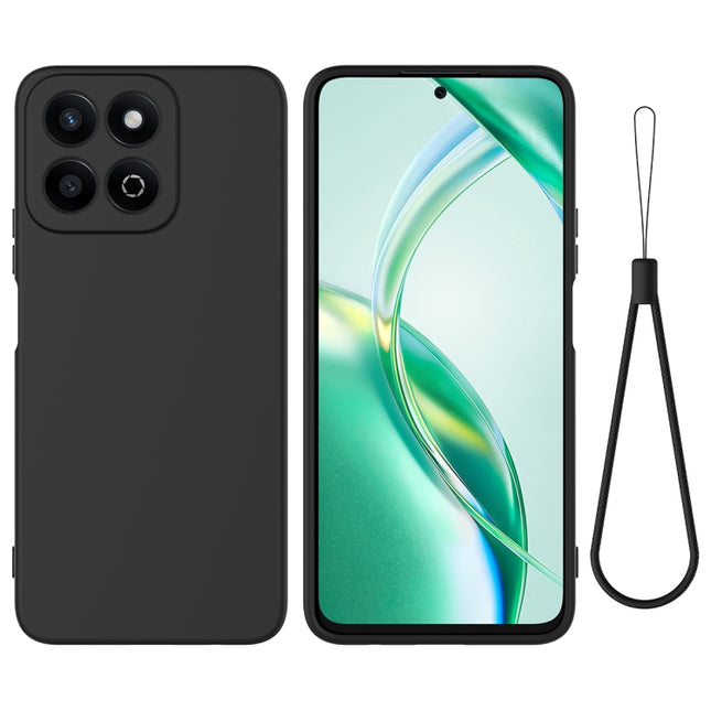 Solid Color Liquid Silicone Dropproof Full Coverage Phone Case, For Honor 200 Smart, For Honor X6b 4G, For Honor 200, For Honor 200 Pro, For Honor 200 Lite Global, For Honor 90 Smart