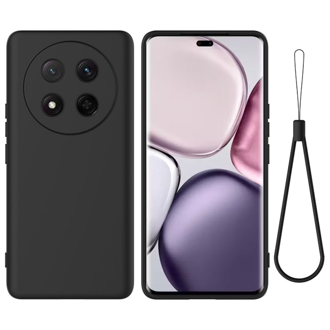 Solid Color Liquid Silicone Dropproof Full Coverage Phone Case, For Honor X9c / X60 Pro 5G, For Honor Magic7 Pro, For Honor Magic7, For Honor X5b / X5b Plus, For Honor X60 Pro, For Honor X7c / Play 200 Plus