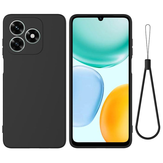 Solid Color Liquid Silicone Dropproof Full Coverage Phone Case, For Honor X8d 4G, For Honor 500 / 500 Pro Global 155.8mm, For Honor X6b 5G / Play 60 Plus, For Honor X9d 5G / X70 5G / Magic8 Lite, For Honor X5c / X5c Plus / Play10A 4G, For Honor Magic8 Pro