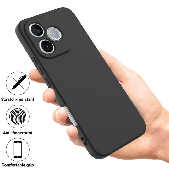 Solid Color Liquid Silicone Dropproof Full Coverage Phone Case, For Honor 600 Lite Global / 500 Smart India, For Honor X6d 5G / 500 Smart Global, For Honor X7e 4G, For Honor X5d 4G / X5d Plus 4G, For Honor 600 Pro 5G Global, For Honor 600 5G Global