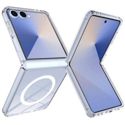MagSafe Transparent Acrylic Phone Case, For Galaxy Z Fold8 Ultra 5G, For Galaxy Z Flip8 5G, For Samsung Galaxy Z Flip7 5G, For Samsung Galaxy Z Fold5, For Samsung Galaxy Z Flip5