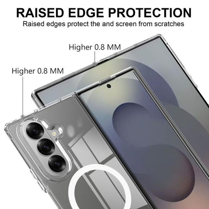 MagSafe Transparent Acrylic Phone Case, For Galaxy Z Fold8 Ultra 5G, For Galaxy Z Flip8 5G, For Samsung Galaxy Z Flip7 5G, For Samsung Galaxy Z Fold5, For Samsung Galaxy Z Flip5
