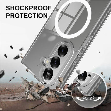 MagSafe Transparent Acrylic Phone Case, For Galaxy Z Fold8 Ultra 5G, For Galaxy Z Flip8 5G, For Samsung Galaxy Z Flip7 5G, For Samsung Galaxy Z Fold5, For Samsung Galaxy Z Flip5