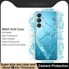 imak UX-5 Series Transparent Shockproof TPU Protective Case, For Samsung Galaxy A55 5G, For Samsung Galaxy A35 5G, For Samsung Galaxy S24 Ultra 5G, For Samsung Galaxy S24+ 5G, For Samsung Galaxy S24 5G, For Samsung Galaxy A15 4G, For Samsung Galaxy A05...