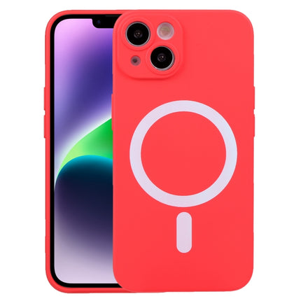 Liquid Silicone Magsafe Phone Case, For iPhone 15 Plus, For iPhone 15