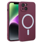 For iPhone 15 Plus / Wine Red