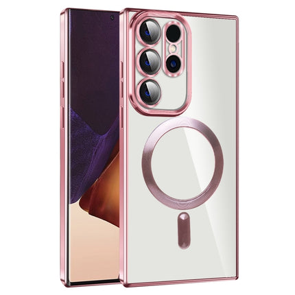 CD Texture Plating TPU MagSafe Phone Case with Lens Film, For Samsung Galaxy S21+ 5G, For Samsung Galaxy S21 Ultra 5G, For Samsung Galaxy Note20 Ultra