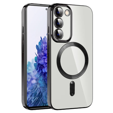 CD Texture Plating TPU MagSafe Phone Case with Lens Film, For Samsung Galaxy S20 FE, For Samsung Galaxy S22 Ultra 5G, For Samsung Galaxy S22+ 5G