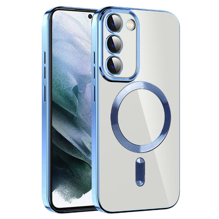 CD Texture Plating TPU MagSafe Phone Case with Lens Film, For Samsung Galaxy S22 5G, For Samsung Galaxy S21 FE 5G, For Samsung Galaxy S21 5G