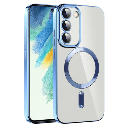 CD Texture Plating TPU MagSafe Phone Case with Lens Film, For Samsung Galaxy S22 5G, For Samsung Galaxy S21 FE 5G, For Samsung Galaxy S21 5G