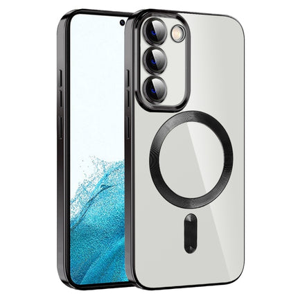 CD Texture Plating TPU MagSafe Phone Case with Lens Film, For Samsung Galaxy S22 5G, For Samsung Galaxy S21 FE 5G, For Samsung Galaxy S21 5G