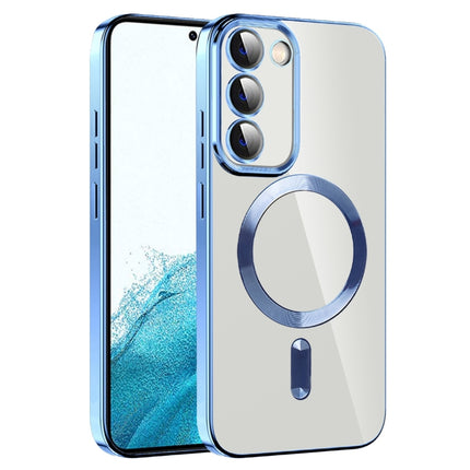 CD Texture Plating TPU MagSafe Phone Case with Lens Film, For Samsung Galaxy S22 5G, For Samsung Galaxy S21 FE 5G, For Samsung Galaxy S21 5G