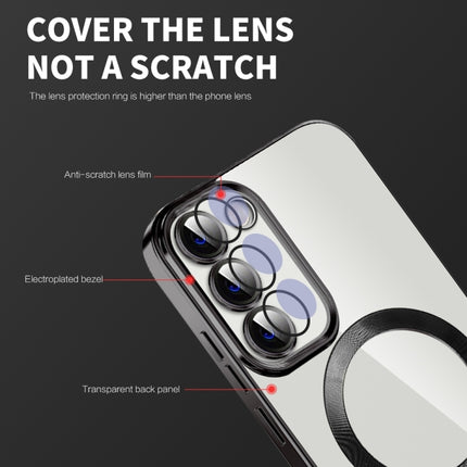 CD Texture Plating TPU MagSafe Phone Case with Lens Film, For Samsung Galaxy S21+ 5G, For Samsung Galaxy S21 Ultra 5G, For Samsung Galaxy Note20 Ultra