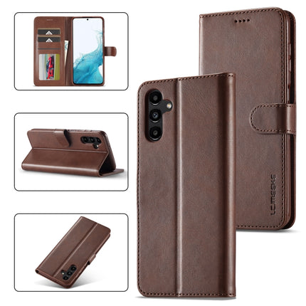 LC.IMEEKE Calf Texture Leather Phone Case, For Samsung Galaxy S23 FE 5G, For Samsung Galaxy A55 5G, For Samsung Galaxy A05, For Samsung Galaxy A05S