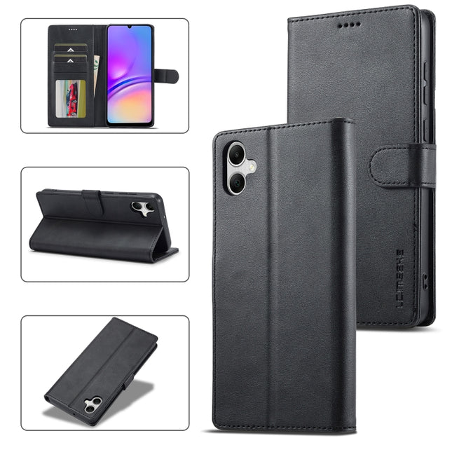 LC.IMEEKE Calf Texture Leather Phone Case, For Samsung Galaxy A05, For Samsung Galaxy A05S, For Samsung Galaxy S24+ 5G, For Samsung Galaxy S24 5G