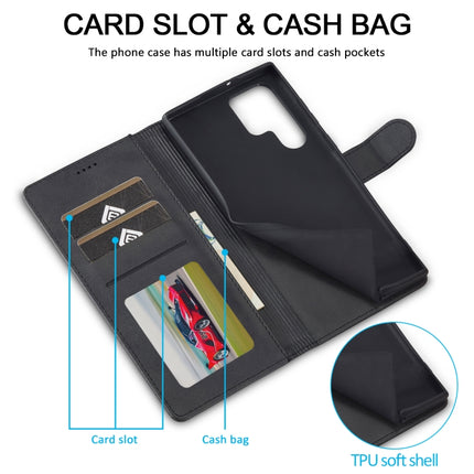 LC.IMEEKE Calf Texture Leather Phone Case, For Samsung Galaxy S24 Ultra 5G, For Samsung Galaxy S23 FE 5G, For Samsung Galaxy S24+ 5G, For Samsung Galaxy S24 5G