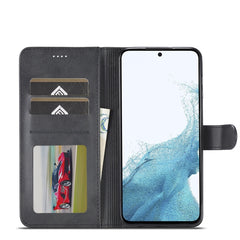 LC.IMEEKE Calf Texture Leather Phone Case, For Samsung Galaxy A35 5G, For Samsung Galaxy S24 Ultra 5G, For Samsung Galaxy S24+ 5G, For Samsung Galaxy S24 5G