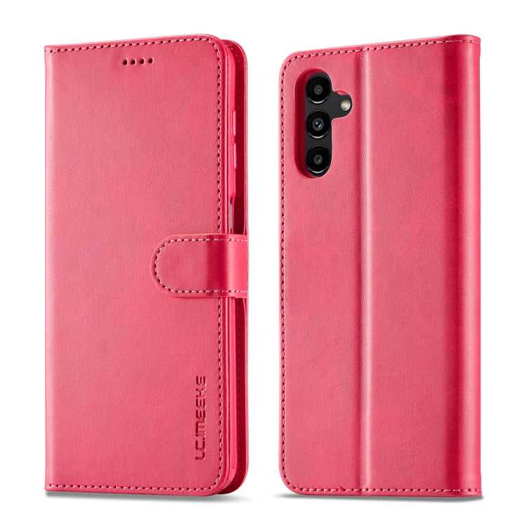 LC.IMEEKE Calf Texture Leather Phone Case, For Samsung Galaxy A35 5G, For Samsung Galaxy S24 Ultra 5G, For Samsung Galaxy S24+ 5G, For Samsung Galaxy S24 5G