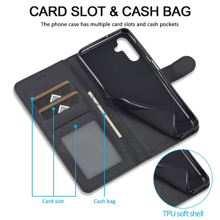 LC.IMEEKE Calf Texture Leather Phone Case, For Samsung Galaxy A55 5G, For Samsung Galaxy A05, For Samsung Galaxy A05S, For Samsung Galaxy A35 5G