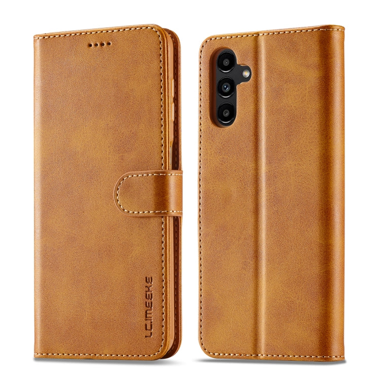 LC.IMEEKE Calf Texture Leather Phone Case, For Samsung Galaxy S23 FE 5G, For Samsung Galaxy A55 5G, For Samsung Galaxy A05, For Samsung Galaxy A05S