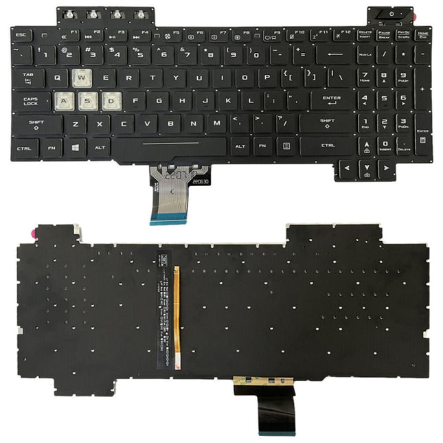 US Version Backlight Laptop Keyboard, For Asus Gaming FX505D FX505DY FX505DD