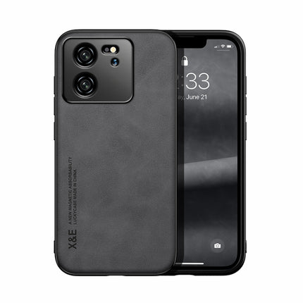 Skin Feel Magnetic Leather Back Phone Case, For Xiaomi 14 Pro, For Xiaomi 14, For Xiaomi Redmi Note 13 5G, For Xiaomi Redmi Note 13 Pro+ 5G, For Xiaomi Redmi Note 13 Pro 5G, For Xiaomi Redmi K60 Ultra