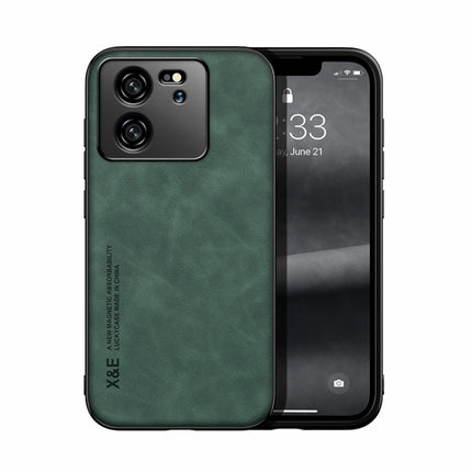 Skin Feel Magnetic Leather Back Phone Case, For Xiaomi 14 Pro, For Xiaomi 14, For Xiaomi Redmi Note 13 5G, For Xiaomi Redmi Note 13 Pro+ 5G, For Xiaomi Redmi Note 13 Pro 5G, For Xiaomi Redmi K60 Ultra