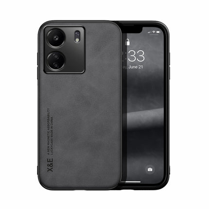 Skin Feel Magnetic Leather Back Phone Case, For Xiaomi Redmi Turbo 3, For Xiaomi Redmi Note 13 Pro 4G, For Xiaomi Redmi Note 13 4G, For Xiaomi Redmi 13C, For Xiaomi Redmi K70E, For Xiaomi 14 Ultra