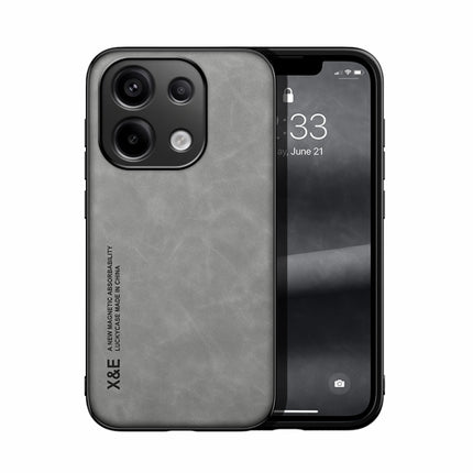 Skin Feel Magnetic Leather Back Phone Case, For Xiaomi Redmi Turbo 3, For Xiaomi Redmi Note 13 Pro 4G, For Xiaomi Redmi Note 13 4G, For Xiaomi Redmi 13C, For Xiaomi Redmi K70E, For Xiaomi 14 Ultra