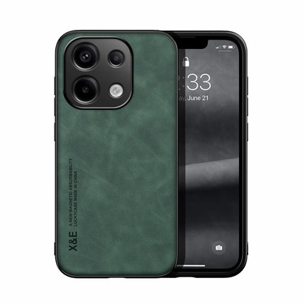 Skin Feel Magnetic Leather Back Phone Case, For Xiaomi Redmi Turbo 3, For Xiaomi Redmi Note 13 Pro 4G, For Xiaomi Redmi Note 13 4G, For Xiaomi Redmi 13C, For Xiaomi Redmi K70E, For Xiaomi 14 Ultra