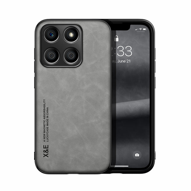 Skin Feel Magnetic Leather Back Phone Case, For Honor X8b, For Honor 90 GT, For Honor 100 Pro, For Honor 100, For Honor X9b, For Honor X50