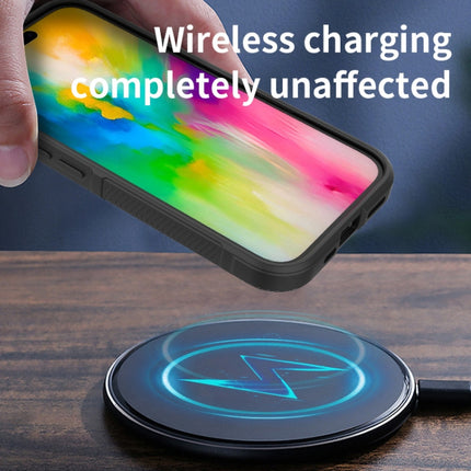 Magic Shield TPU + Flannel Phone Case, For iPhone 16, For iPhone 15 Pro Max