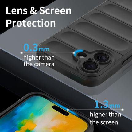 Magic Shield TPU + Flannel Phone Case, For iPhone 16, For iPhone 15 Pro Max